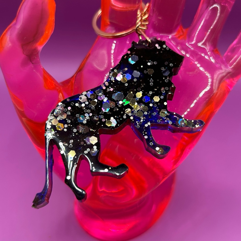 Leo Zodiac Keychain